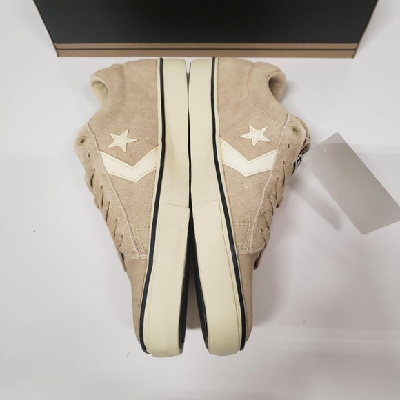 Converse Pro Leather Vulc Low Top Unisex Shoes Suede Hamadan Ivory NIB 9M/10.5W - Picture 5 of 14